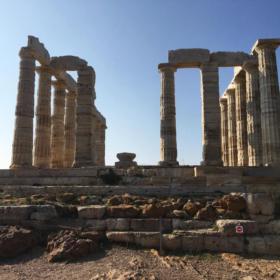 Legrena Beach Villa Sounion Ngoại thất bức ảnh