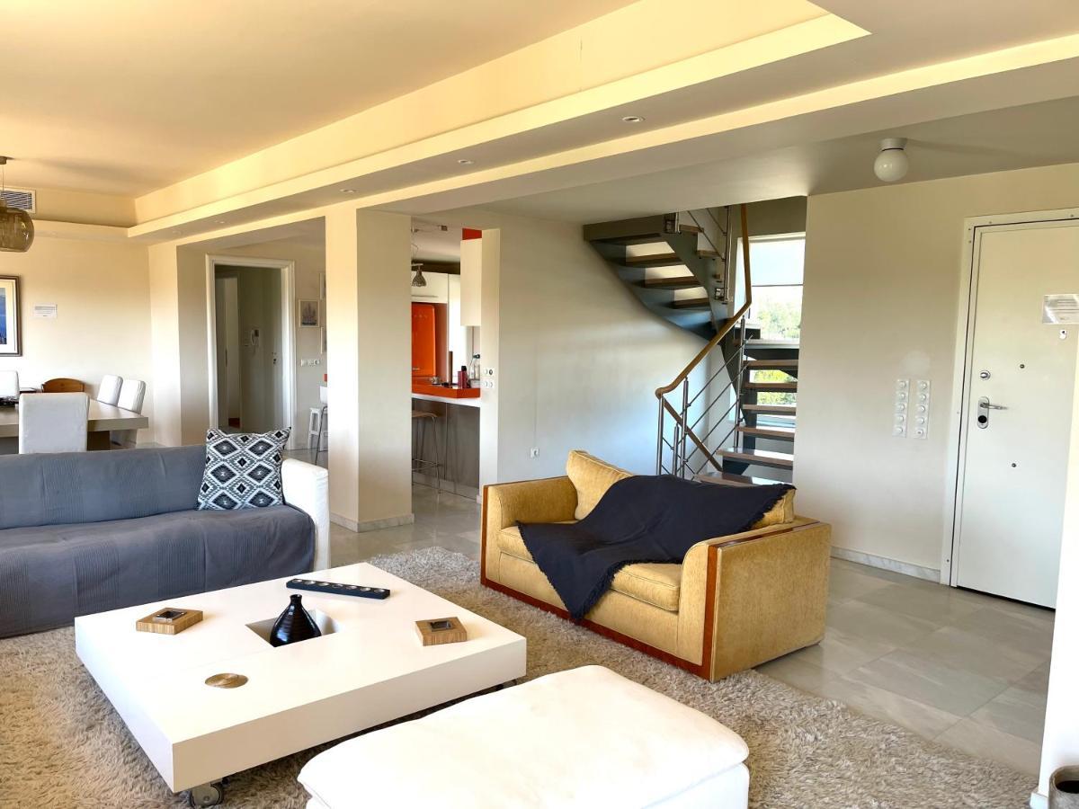 Legrena Beach Villa Sounion Ngoại thất bức ảnh