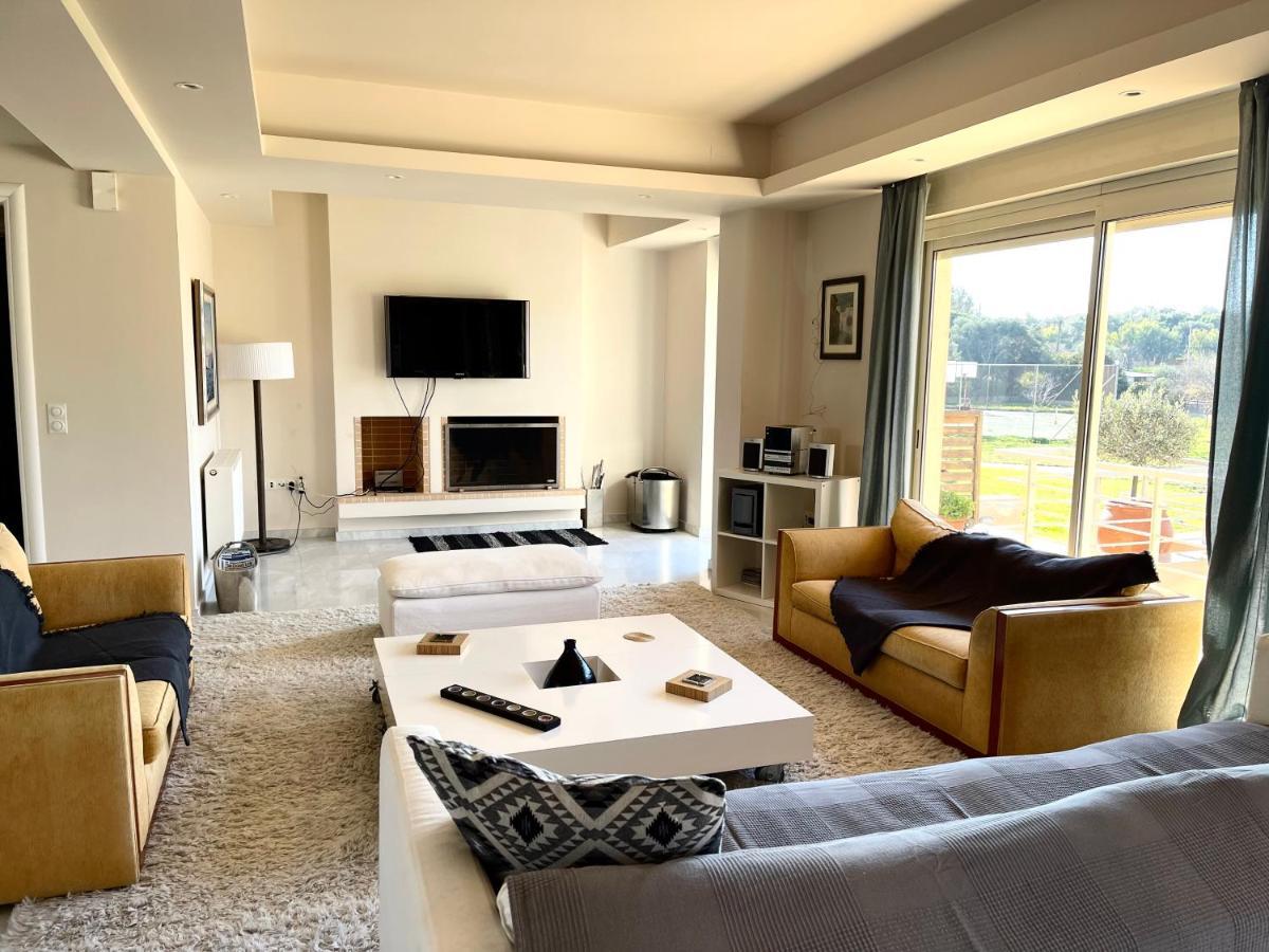 Legrena Beach Villa Sounion Ngoại thất bức ảnh
